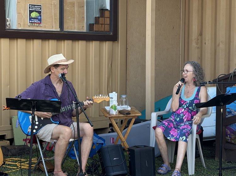 Elana and Alan performing